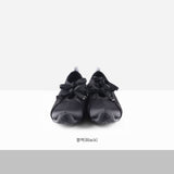 Serene Banding Ribbon Wedge Sneakers