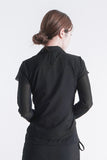 ZIP SLIT BLOUSE