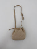 Suede Bucket Cross Bag