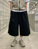 City Boy Two-Tuck Over Three Quarter Bermuda Pants