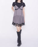 Daisy Flower Lace Feminine Short Sleeve T-shirt
