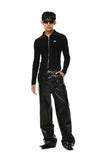 LOGO TWO WAY ZIP UP KNIT