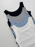 Basic Ribbed Sleeveless