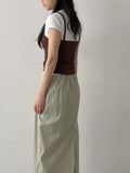 Modal Cap Sleeve Short Sleeve T-shirt
