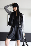 Nylon hood vest