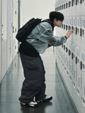 Translucence plastic zip-up