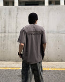 Pigment Camo Applique Short Sleeve T-Shirt