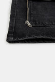 Code cargo bermuda denim pants