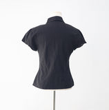 Lemel lace half shirt