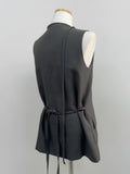 Momento Linen Long Vest