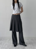 Roll-up Short Sleeve Crop T-Shirt