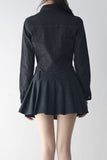 Mintini washed denim shirt