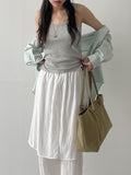 Wrinkle Wrap Layered Banding Pants