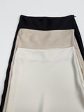 Gomez Satin Mermaid Long Skirt
