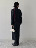[wool100%/handmade] Shui Pocket Wool Short Jacket