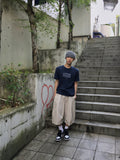 Mio Basic Pintuck Bermuda Pants