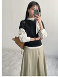 Riton Round Half Knit