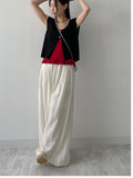 Boucle Two Button Overfit Vest