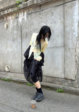 SEETHROUGH FRILL LONG SKIRT