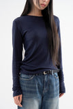 Dove ribbed long sleeve