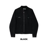 Round Slit Biker Jacket