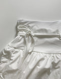 named strap frill skirt