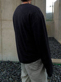 Dream waffle loose-fit knit
