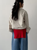 Comment Collar Loose Fit Wind Jumper