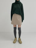 [Muffler Set] Alpaca Overfit Knit