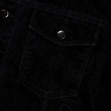 Cell Velvet Denim Jacket