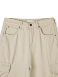Bone Washed Cargo Pants