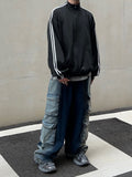 Side Washed Multi Cargo Denim