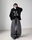Natty Herringbone Balloon Pants
