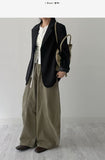 Elin Curved Loose-Fit Jacket