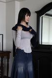 Lace Flower Bustier