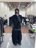 Fur Wrap Happo Cargo Sweatpants