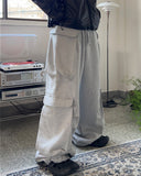Multi Cargo Wide Sweatpants