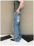 Saltine Semi-Flare Washing Denim Pants