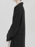 Lehen Collar Corduroy Long One Piece