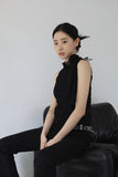 Washing Denim Eyelet Belt