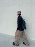 Structured Cargo Cut Out Pants