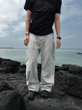 Basque Dyeing Fatigue Wide Pants