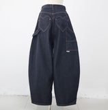 Lovehip Stitch Non-Fade Carpenter Balloon Pants