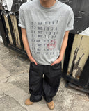 Time crop short-sleeve t-shirt