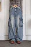 Benny cargo denim pants