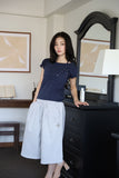 Cine Rivet Layered Tee