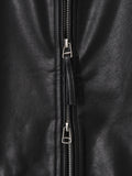 Storm Leather Zip Jacket