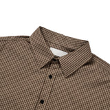 Shell Cropped Checked Shirt