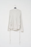 (W) Social Knitted Hoodie