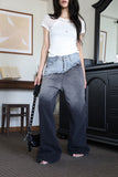 Roa Layered Denim Jeans